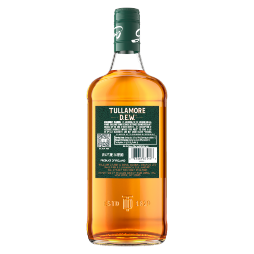 Tullamore D.E.W. Irish Whiskey Perspective: bottom
