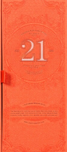 Glenfiddich 21 Year Old Gran Reserva Single Malt Scotch Whisky Perspective: bottom