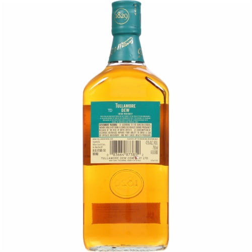 Tullamore D.E.W. XO Rum Cask Finish Triple Distilled Irish Whiskey Perspective: bottom