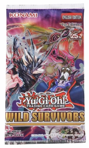 Yu-Gi-Oh! Trading Card Game: Wild Survivors! Booster Box Perspective: bottom