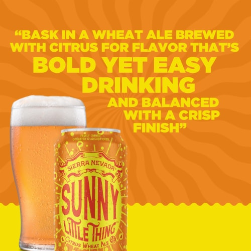 Sierra Nevada® Sunny Little Thing™ Citrus Wheat Ale Perspective: bottom