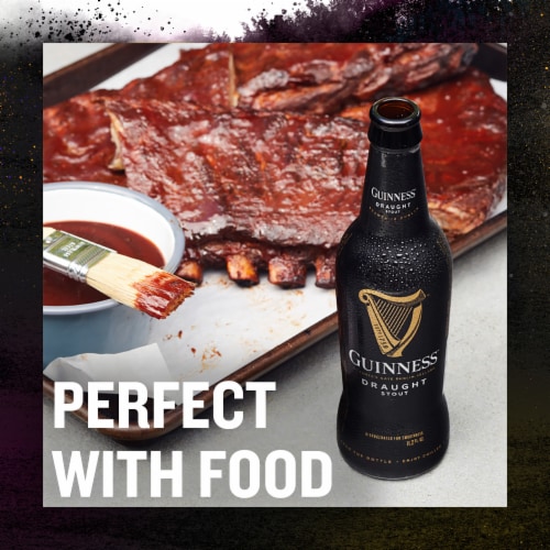 Guinness Draught Stout Import Beer Perspective: bottom