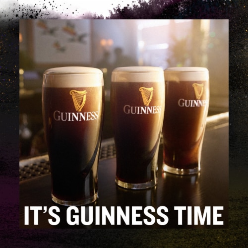 Guinness Draught Stout Beer Perspective: bottom