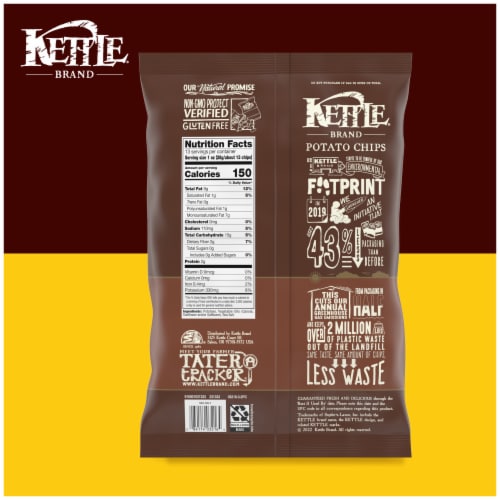 Kettle Brand® Sea Salt Kettle Potato Chips Party Size Perspective: bottom