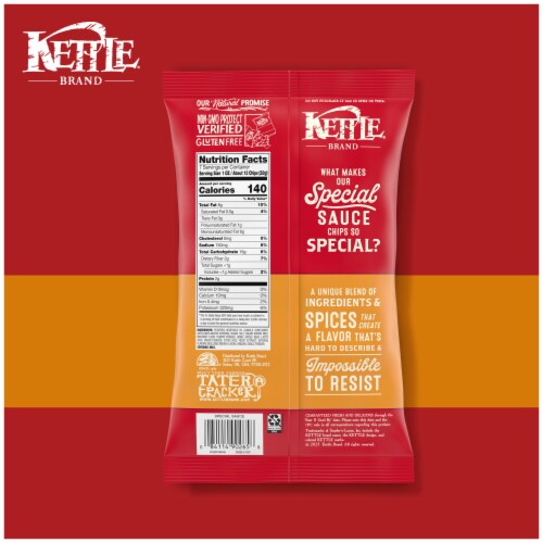 Kettle Brand® Limited Edition Special Sauce Kettle Potato Chips Perspective: bottom