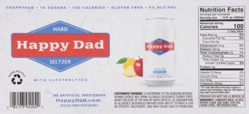 Happy Dad Punch Hard Seltzer Perspective: bottom