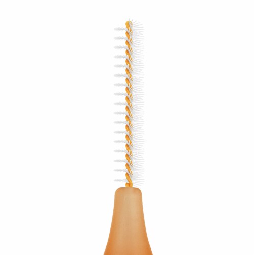 TEPE Interdental Brush Original Cleaners - Dental Brushes Between Teeth 25 Pk, Orange .45mm Perspective: bottom