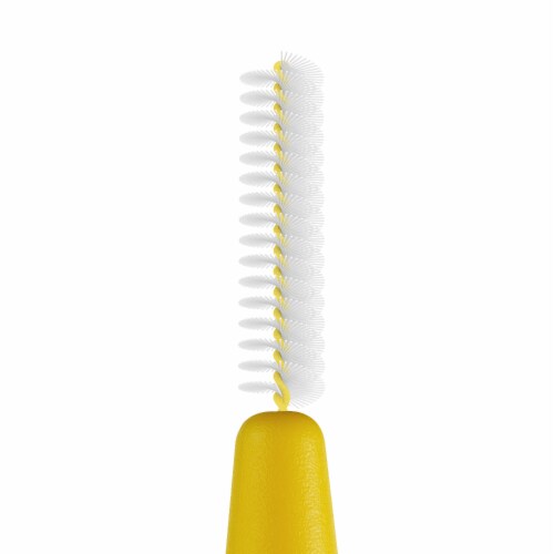 TEPE Interdental Brush Original Cleaners - Dental Brushes Between Teeth 25 Pk, Yellow .7mm Perspective: bottom