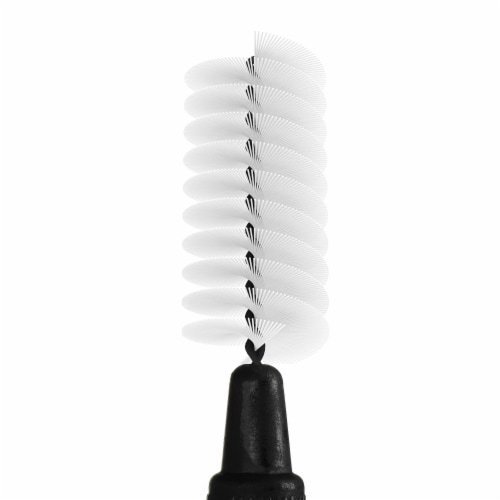 TEPE Interdental Brush Original Cleaners - Dental Brushes Between Teeth 25 Pk, Black 1.5mm Perspective: bottom