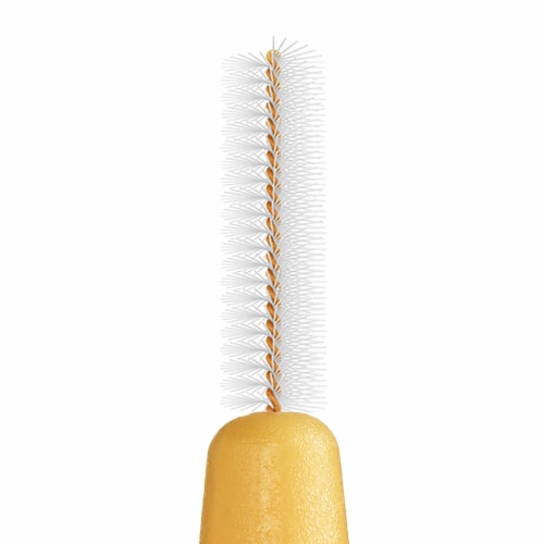 TEPE Interdental Brush Extra Soft Cleaners - Dental Brushes Between Teeth 8 Pk, Orange .45mm Perspective: bottom