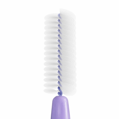 TEPE Interdental Brush Extra Soft Cleaners - Dental Brushes Between Teeth 25 Pk, Purple 1.1mm Perspective: bottom
