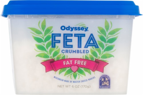Odyssey® Fat Free Crumbled Feta Cheese Perspective: bottom