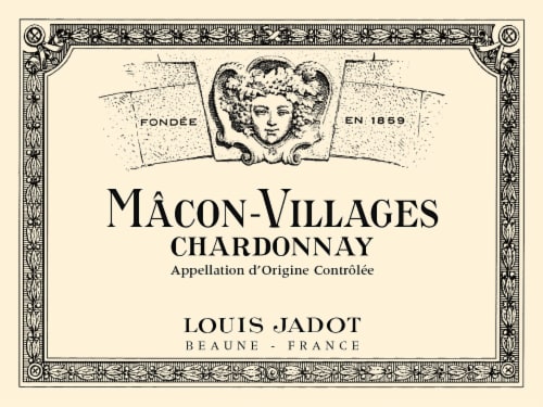 Louis Jadot Chardonnay Macon-Villages French White Wine Perspective: bottom