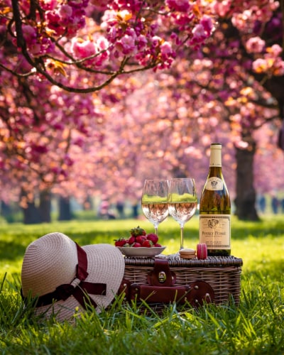 Louis Jadot Pouilly-Fuisse French White Wine Perspective: bottom