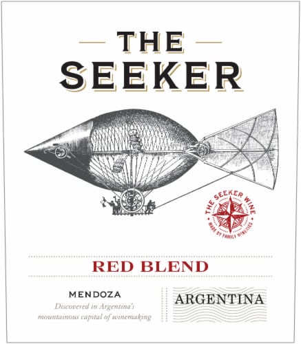 The Seeker Argentina Red Blend Wine Perspective: bottom