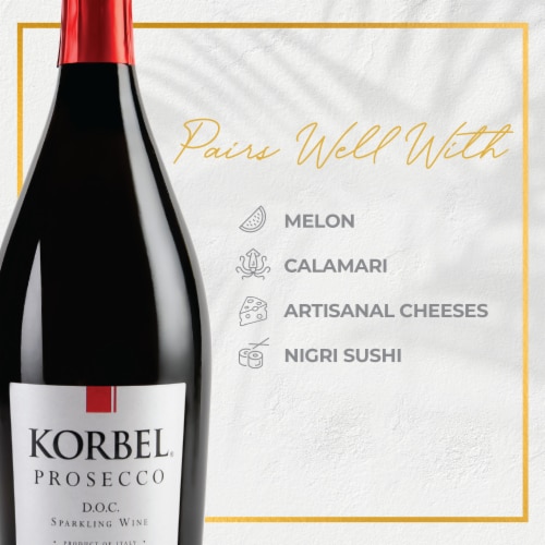 Korbel Prosecco Sparkling Wine Perspective: bottom