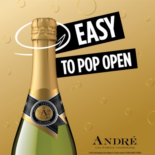 Andre Brut Champagne Sparkling Wine Perspective: bottom