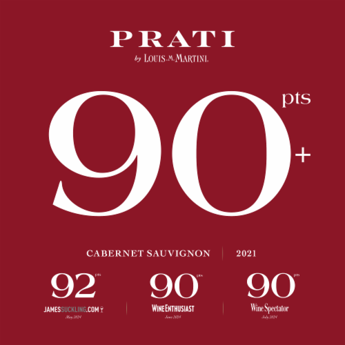 Prati by Louis M. Martini Cabernet Sauvignon Sonoma California Red Wine Perspective: bottom