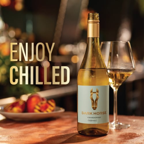 Dark Horse® Chardonnay California White Wine Perspective: bottom