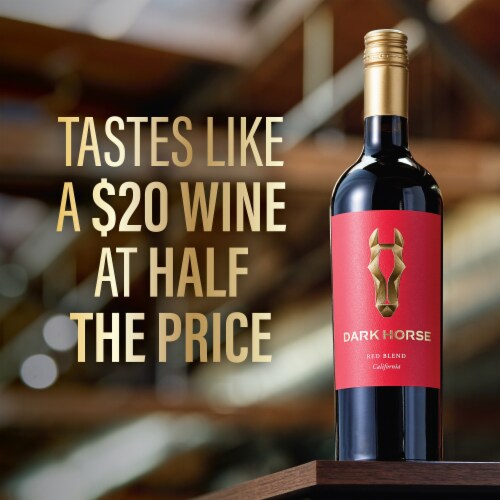 Dark Horse Big Red Blend Red Wine Perspective: bottom