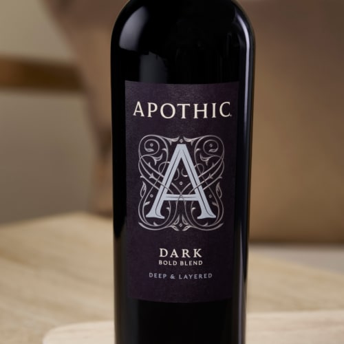 Apothic® Dark Red Blend California Red Wine Perspective: bottom