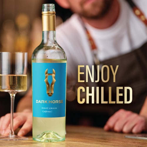 Dark Horse® Pinot Grigio California White Wine Perspective: bottom