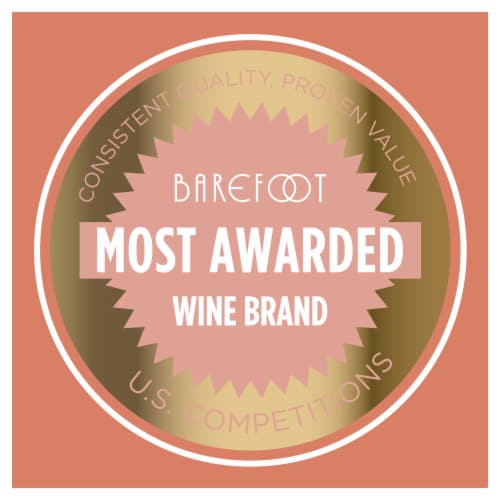 Barefoot Cellars Rose Wine 750ml Perspective: bottom