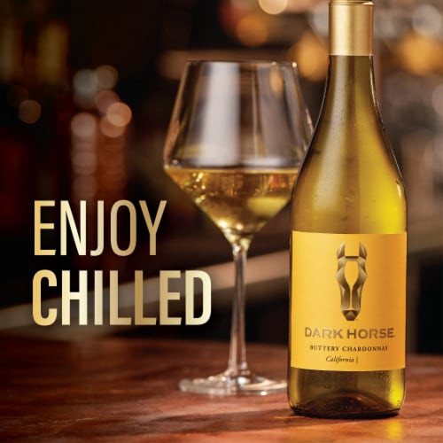 Dark Horse Buttery Chardonnay White Wine Perspective: bottom