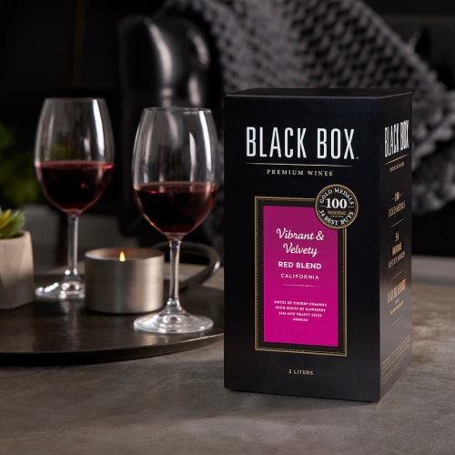 Black Box® Vibrant & Velvety Red Blend Wine Perspective: bottom