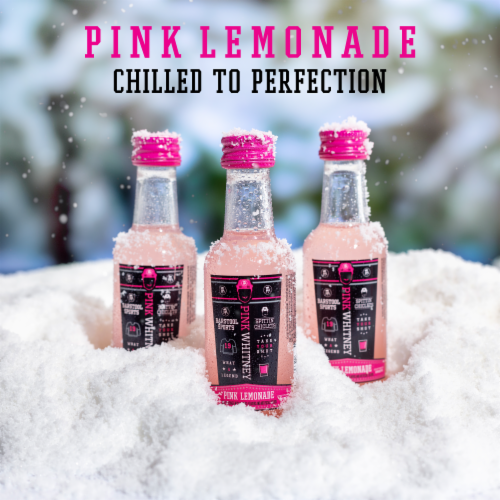 New Amsterdam Pink Whitney Lemonade Flavored Vodka Perspective: bottom