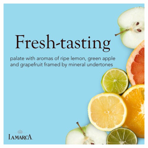 La Marca Prosecco Sparkling Wine 3 Single Serve 187ml Bottles Perspective: bottom
