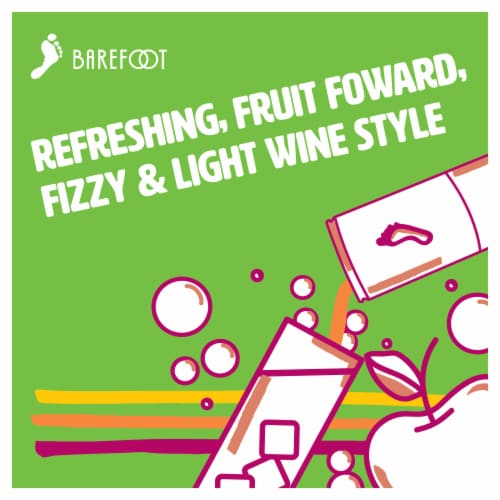 Barefoot Spritzer Crisp White Wine Cooler Perspective: bottom