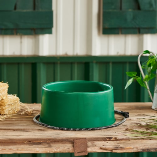 Heated outdoor best sale water bowl