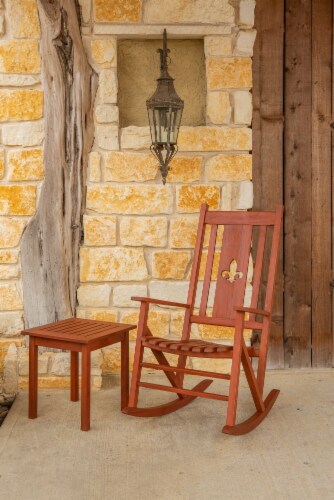 Leigh Country Heartland End Table - Natural Stain Perspective: bottom