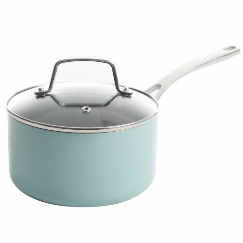 Martha Stewart Enamel Martha Blue Cookware Set Perspective: bottom
