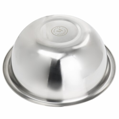 Martha Stewart Stainless Steel Mixing Bowl Perspective: bottom