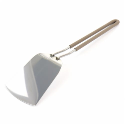 Martha Stewart Grey Stainless Steel Spatula Perspective: bottom