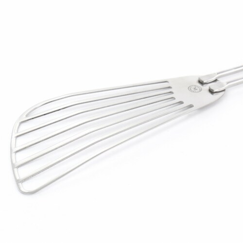 Martha Stewart Stainless Steel Fish Turner Perspective: bottom