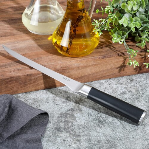 Babish German Steel Boning Kitchen Knife 8 in Perspective: bottom