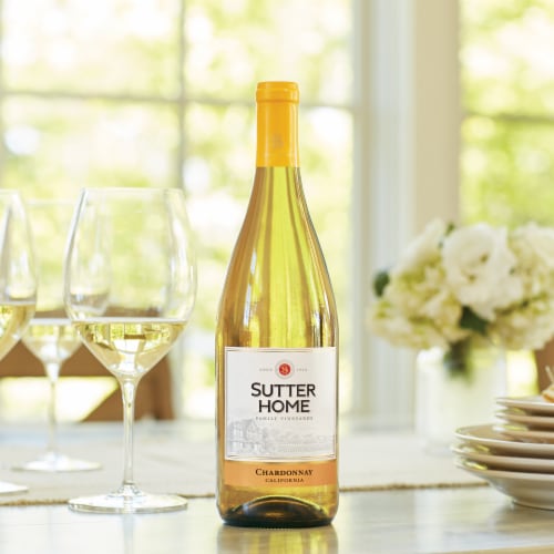 Sutter Home Chardonnay California White Wine 750 ml Perspective: bottom