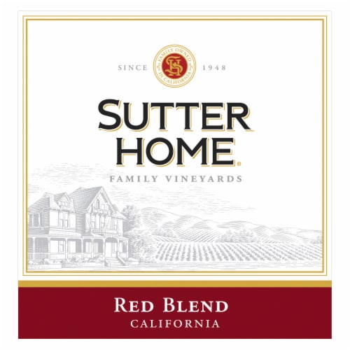 Sutter Home® Red Blend Red Wine Perspective: bottom