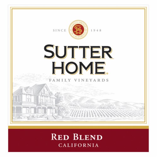 Sutter Home® Red Blend Red Wine Perspective: bottom