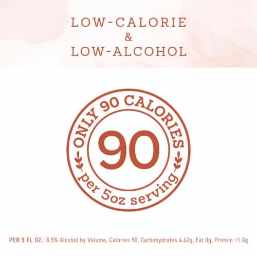 Mind & Body Low Alcohol & Low Calorie Rose Wine Perspective: bottom
