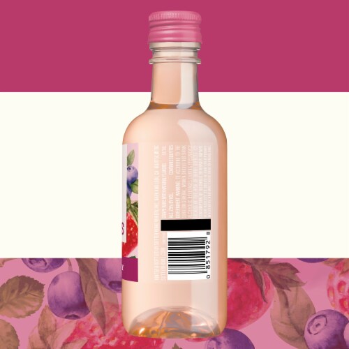 Sutter Home Fruit Infusions Wild Berry California White Wine 4 bottles/ 187 ml Perspective: bottom