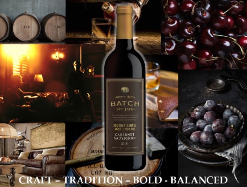 Batch No. 198 Bourbon Barrel Aged Cabernet Sauvignon California Red Wine Perspective: bottom