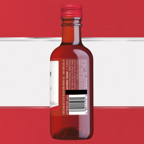 Sutter Home Red Moscato California Red Wine Perspective: bottom