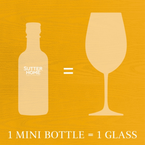 Sutter Home Chardonnay California White Wine Bottles Perspective: bottom