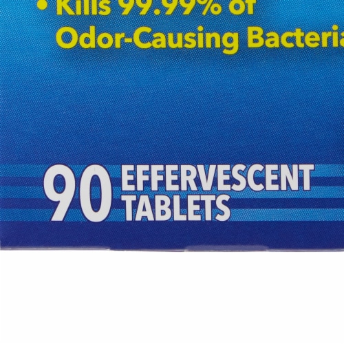 Freshmint Denture Cleaner Mint Flavor Tablet DENT90 (90 Ct) Perspective: bottom