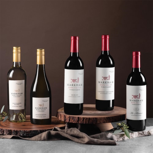 Markham Vineyards Merlot California Red Wine Perspective: bottom