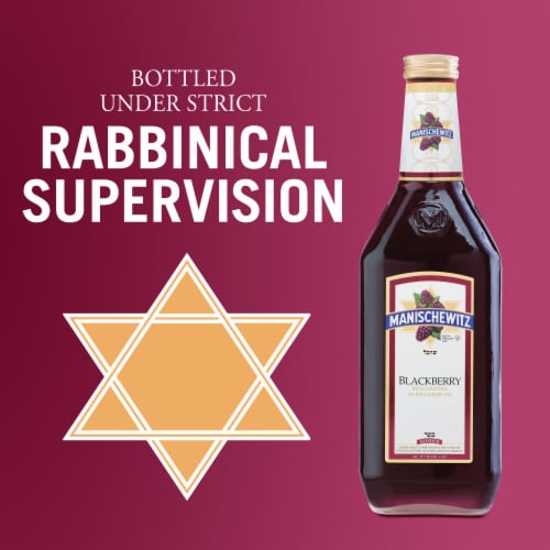 Manischewitz Blackberry Fruit Wine Perspective: bottom